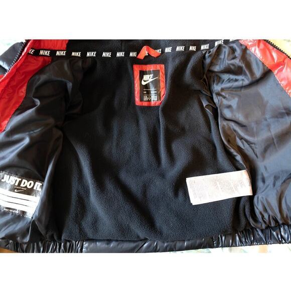 Toddlers Nike Puffer Jacket Size 24 Months Hoodie - Picture 5 of 7